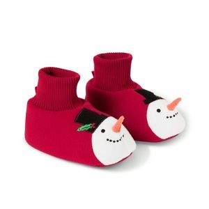 Gymboree Unisex Snowman Slippers NEW!